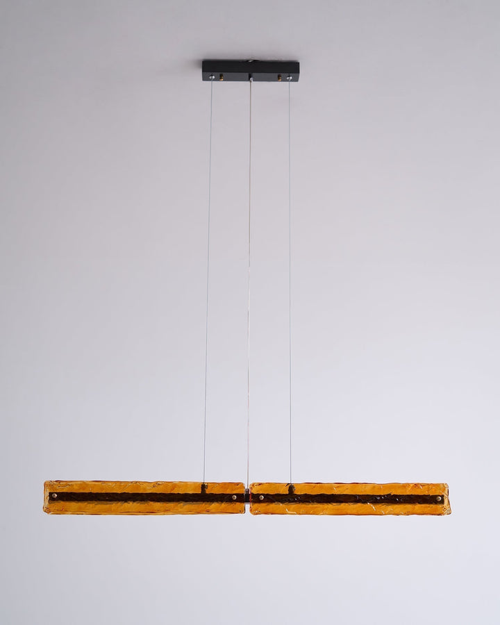 Avnorira Suspension Linéaire en Verre Minimaliste - Neutralighting
