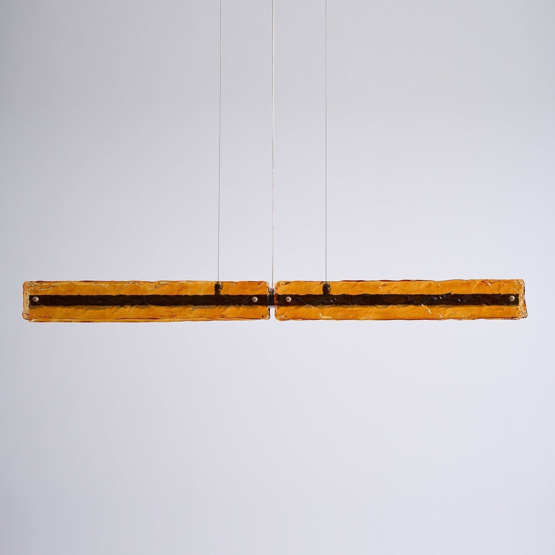 Avnorira Suspension Linéaire en Verre Minimaliste - Neutralighting