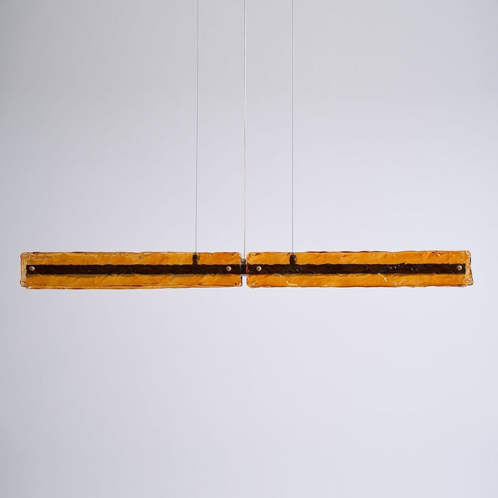 Avnorira Suspension Linéaire en Verre Minimaliste - Neutralighting