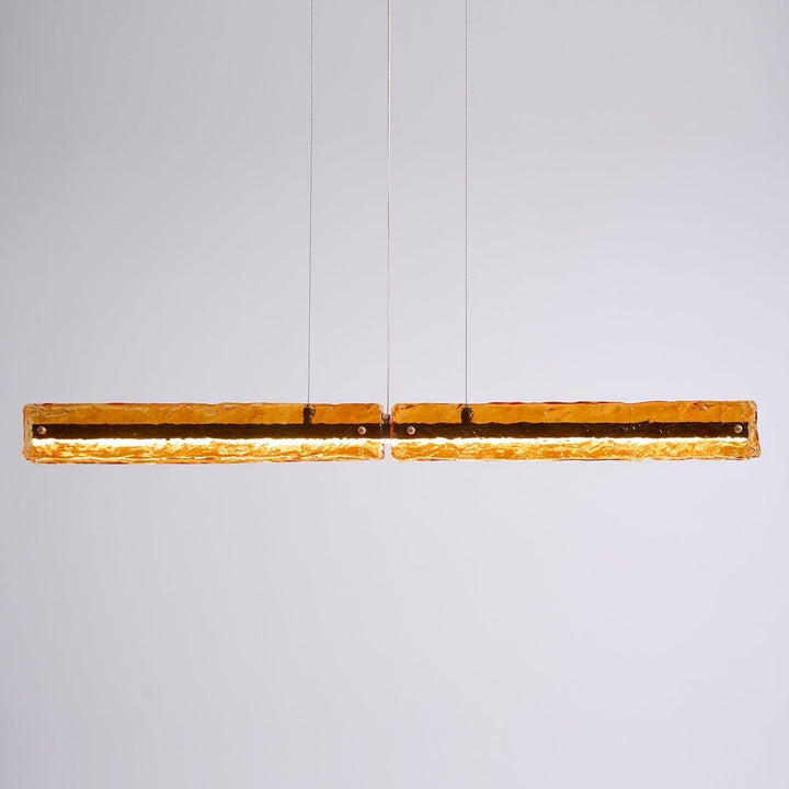 Avnorira Suspension Linéaire en Verre Minimaliste - Neutralighting