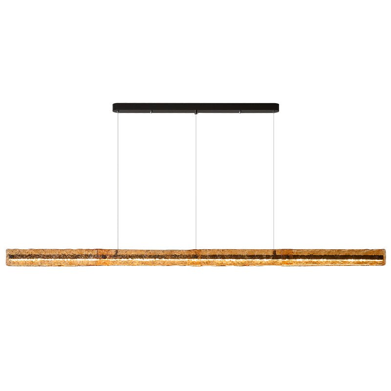Avnorira Suspension Linéaire en Verre Minimaliste - Neutralighting