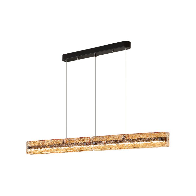 Avnorira Suspension Linéaire en Verre Minimaliste - Neutralighting
