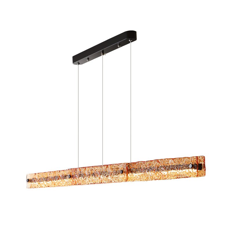Avnorira Suspension Linéaire en Verre Minimaliste - Neutralighting