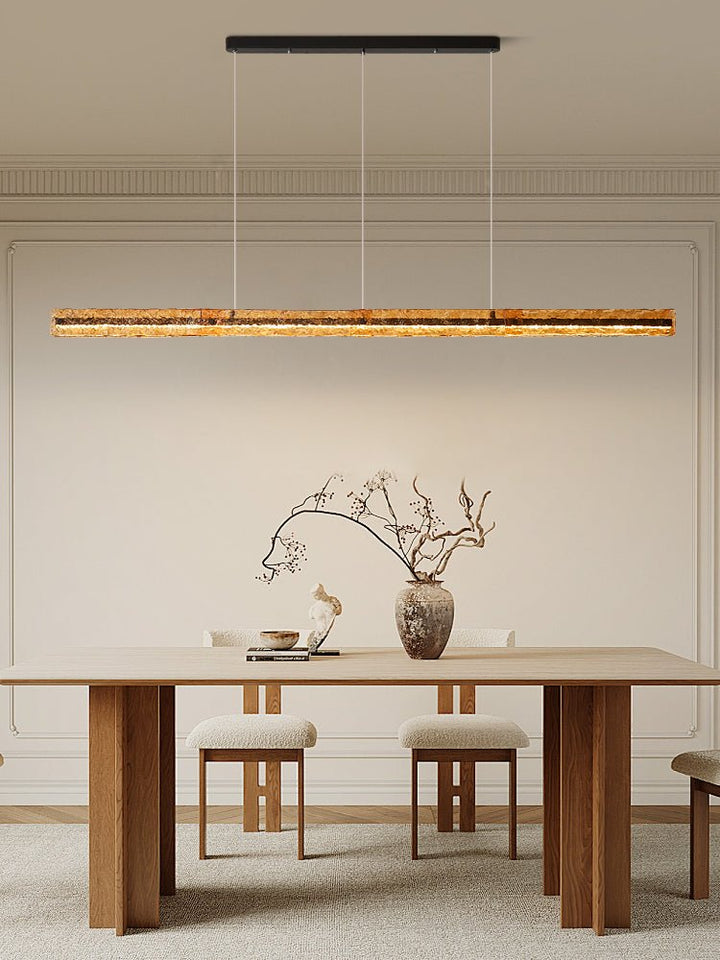 Avnorira Suspension Linéaire en Verre Minimaliste - Neutralighting