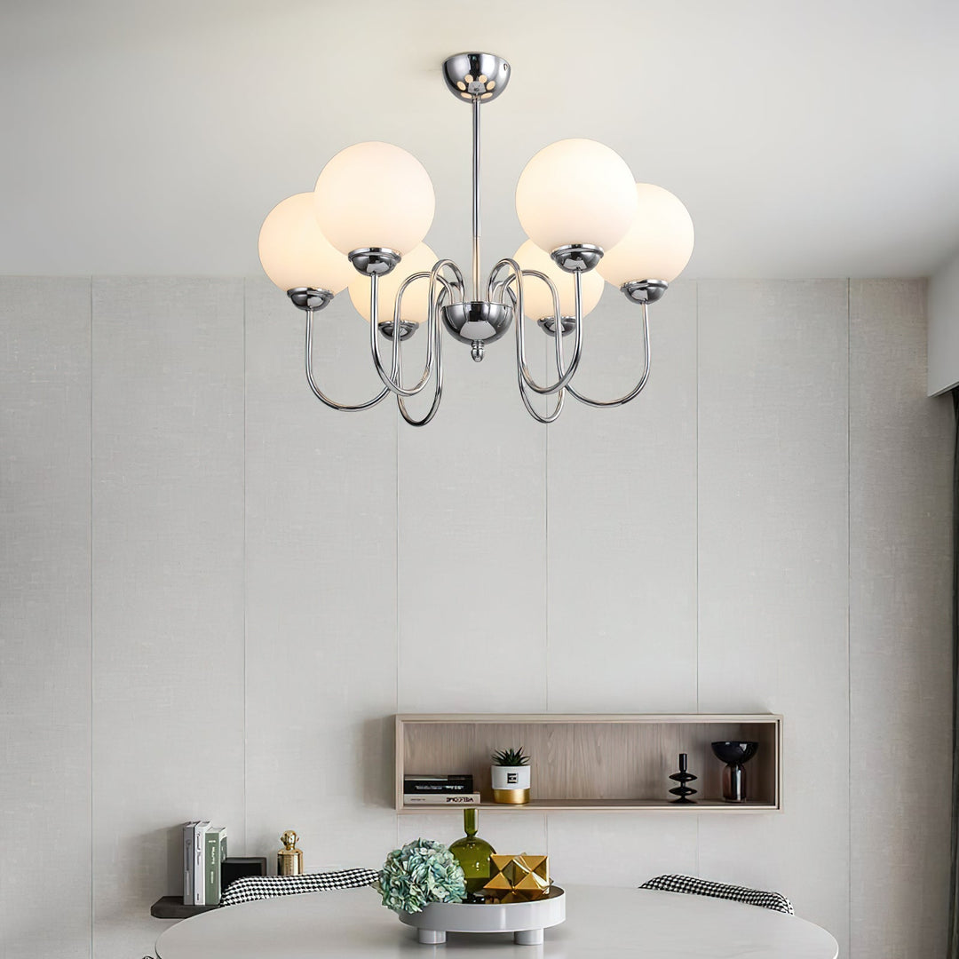 Lldorel Lustre en Verre et Laiton Nordique Haut de Gamme - Neutralighting