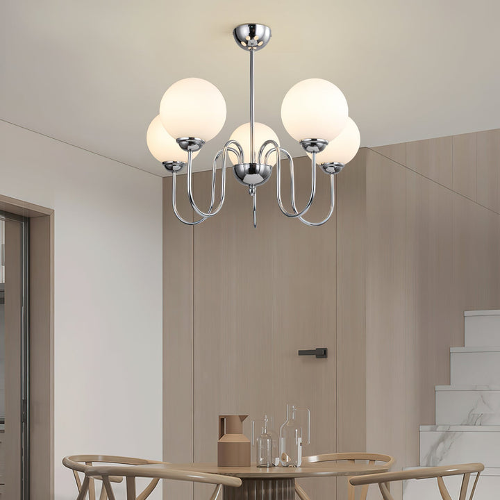 Lldorel Lustre en Verre et Laiton Nordique Haut de Gamme - Neutralighting