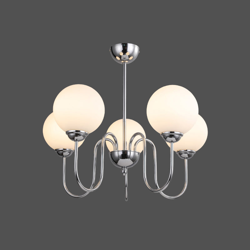 Lldorel Lustre en Verre et Laiton Nordique Haut de Gamme - Neutralighting