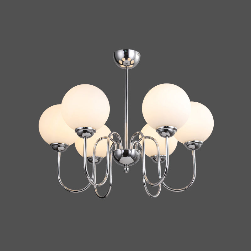 Lldorel Lustre en Verre et Laiton Nordique Haut de Gamme - Neutralighting