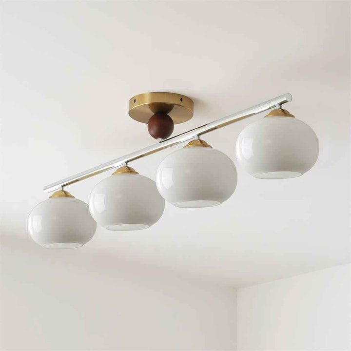 Aubrelle Métal 98cm Beige LED 40W