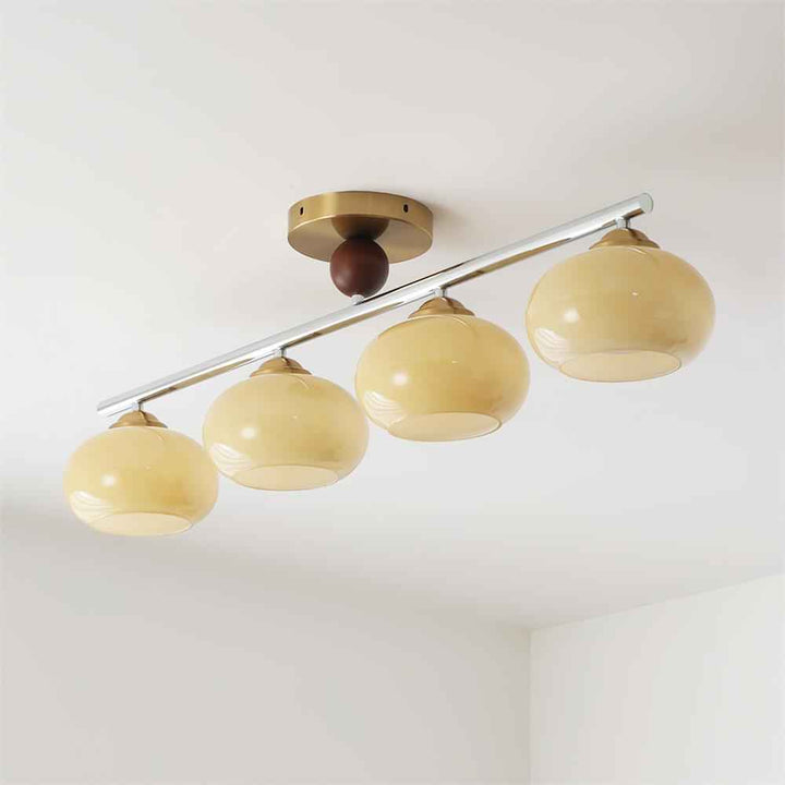 Aubrelle Métal 98cm Beige LED 40W