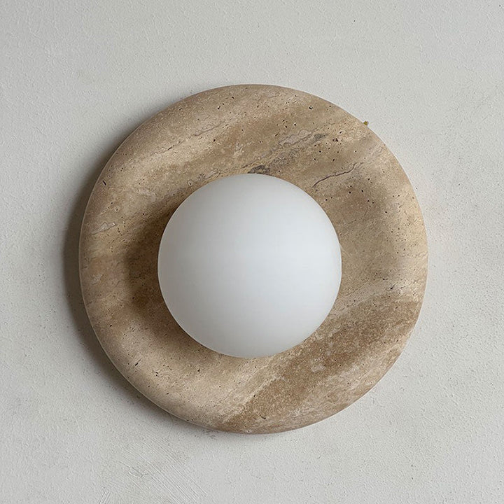 Hako Applique Murale Intérieure en Marbre - Neutralighting
