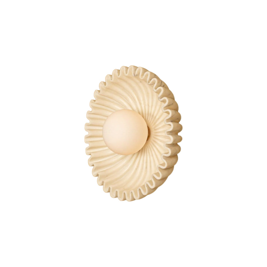 Ivvinen Applique Murale Marbre Verre Élégance Premium - Neutralighting