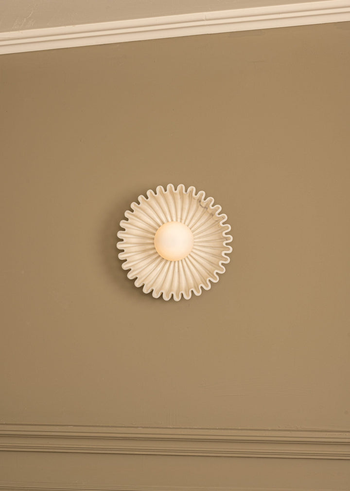 Ivvinen Applique Murale Marbre Verre Élégance Premium - Neutralighting