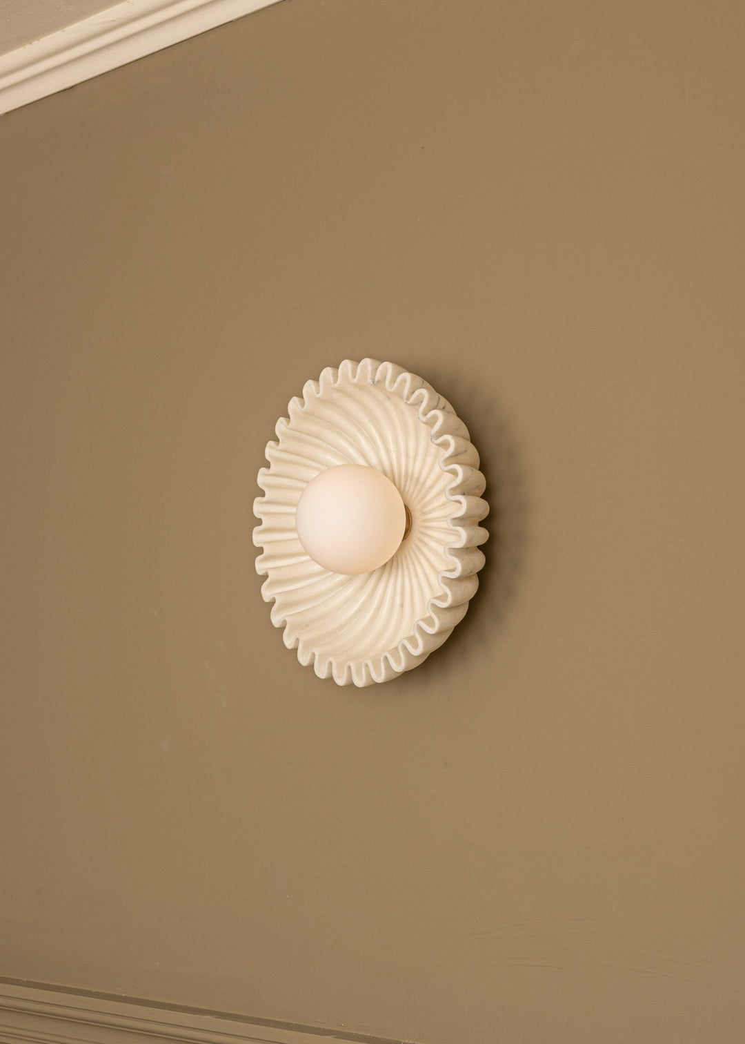 Ivvinen Applique Murale Marbre Verre Élégance Premium - Neutralighting