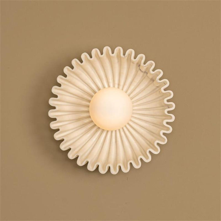 Ivvinen Applique Murale Marbre Verre Élégance Premium - Neutralighting