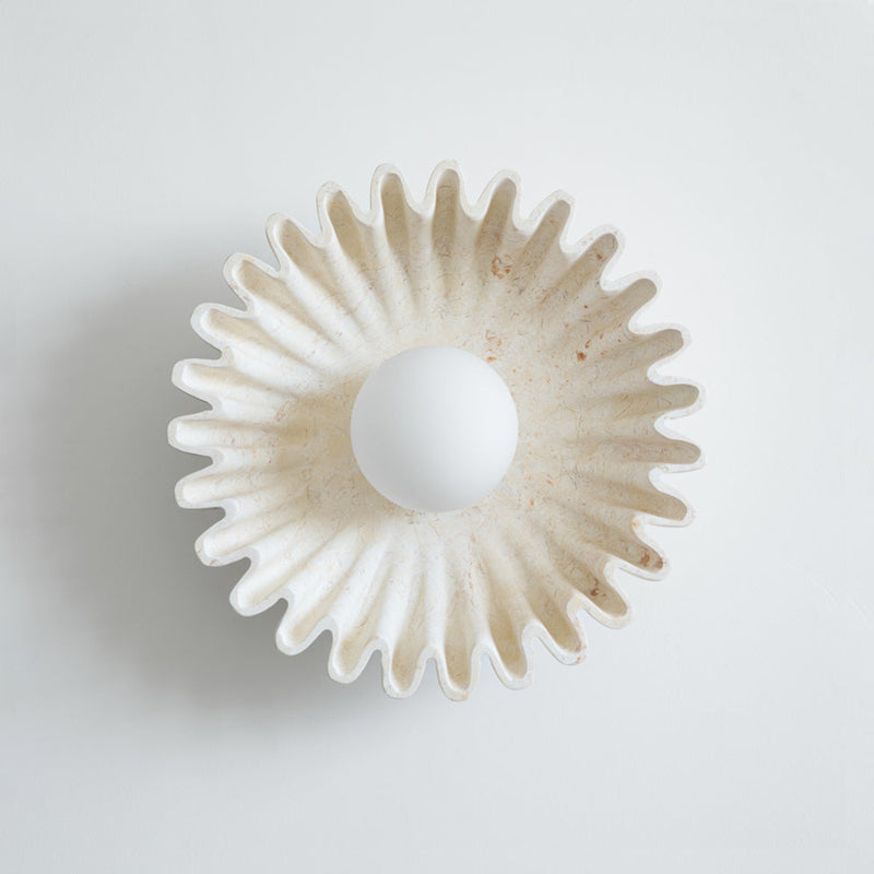 Ivvinen Applique Murale Marbre Verre Élégance Premium - Neutralighting