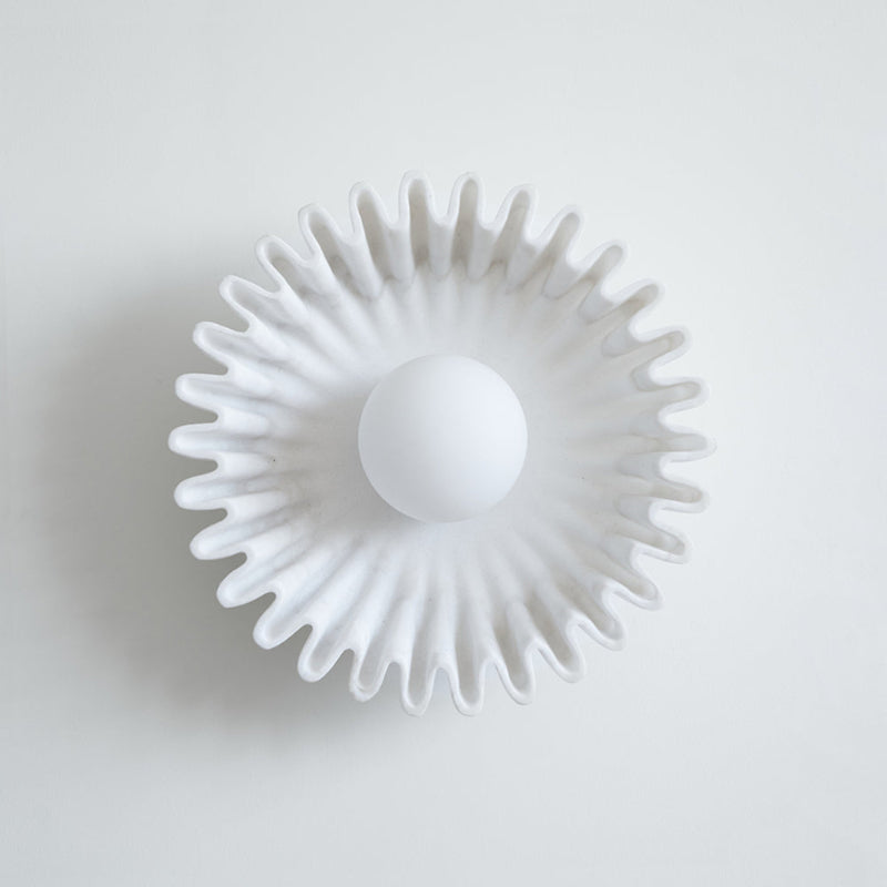 Ivvinen Applique Murale Marbre Verre Élégance Premium - Neutralighting