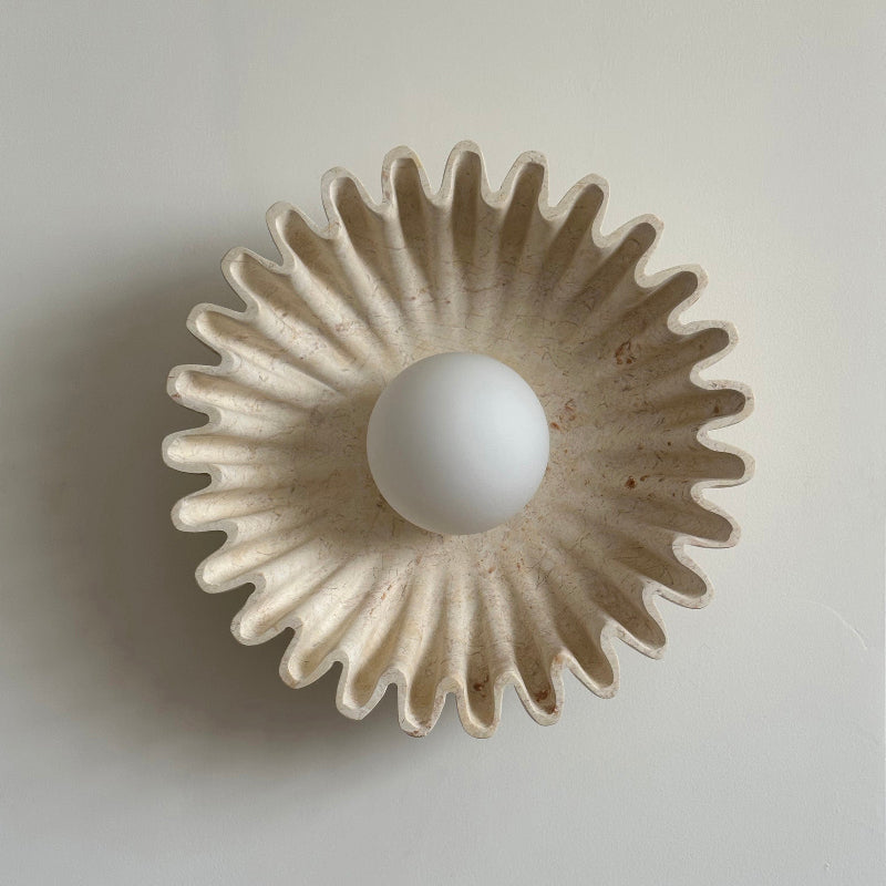 Ivvinen Applique Murale Marbre Verre Élégance Premium - Neutralighting