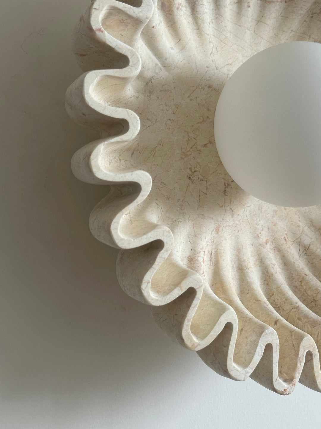 Ivvinen Applique Murale Marbre Verre Élégance Premium - Neutralighting
