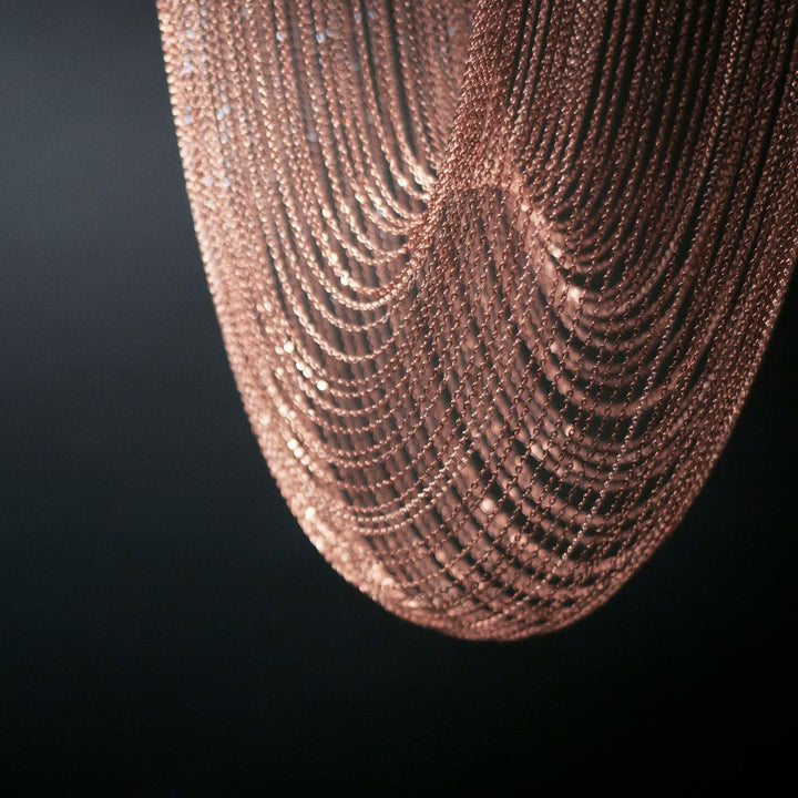 Lustra Lampe Pendante en Chaîne de Cuivre Moderne - Neutralighting