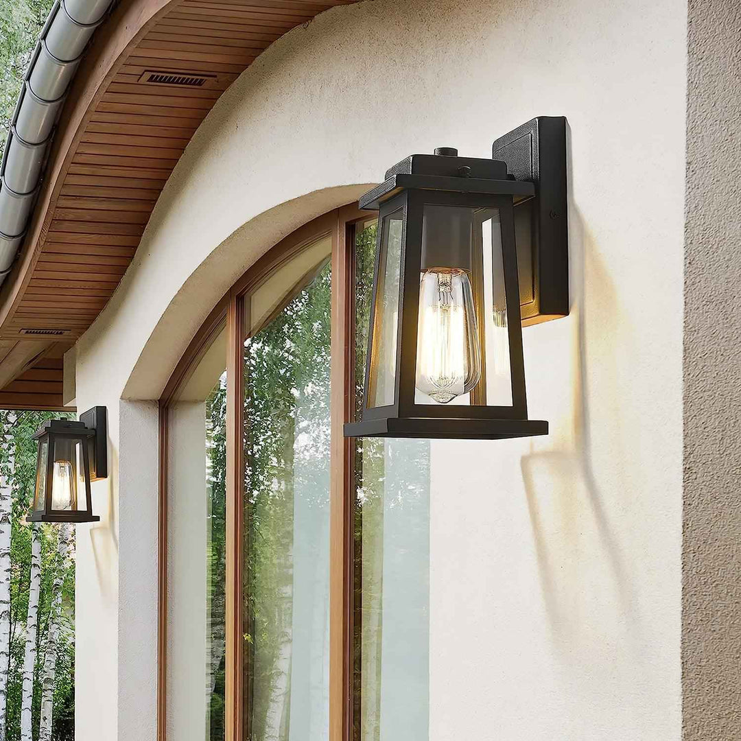 Vevelir Verre 13cm Noir LED