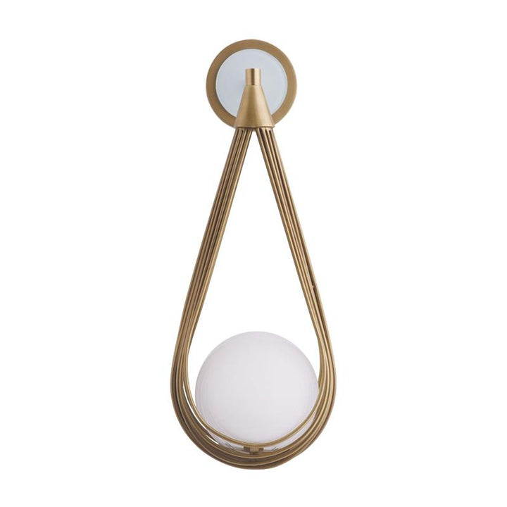 Zemirir Applique Murale Laiton Verre Minimaliste Moderne - Neutralighting