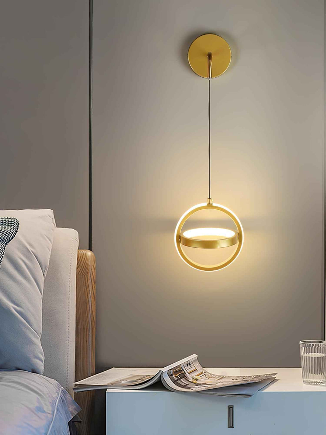 Lampe nne en Laiton – Design Contemporain