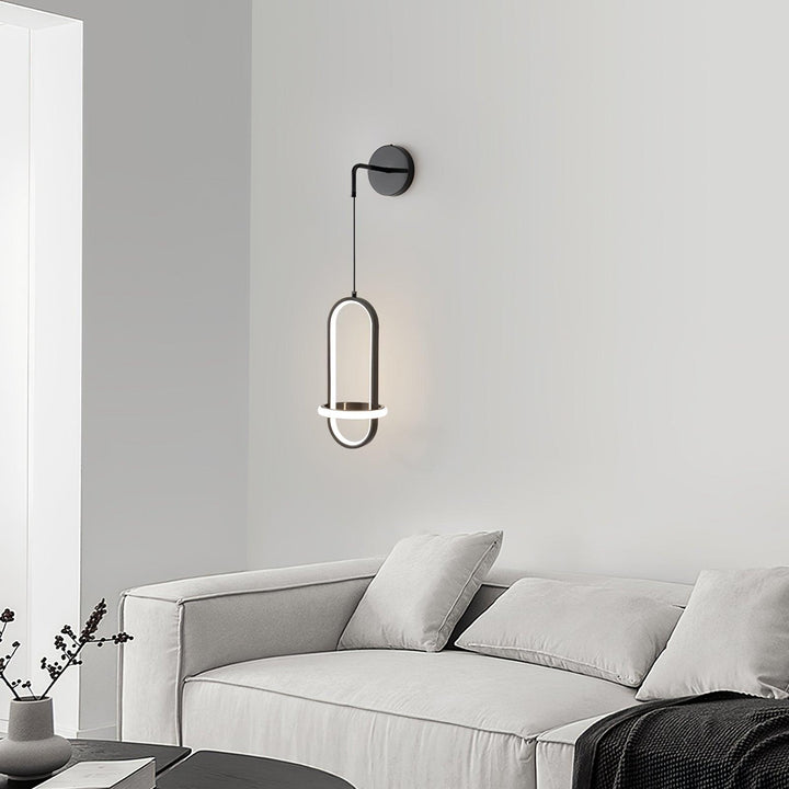 Vivianne Lampe Murale Ovale Moderne Minimaliste - Neutralighting