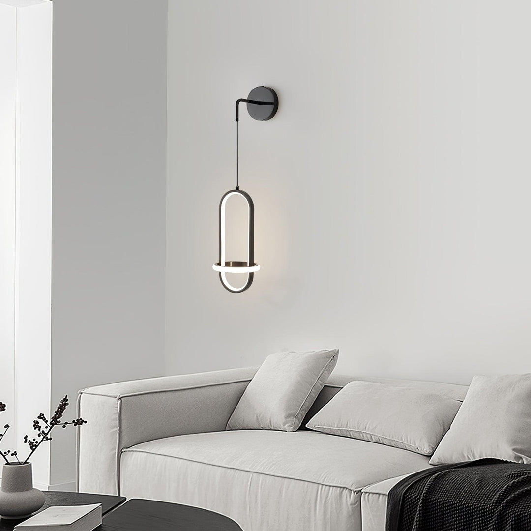 Vivianne Lampe Murale Ovale Moderne Minimaliste - Neutralighting