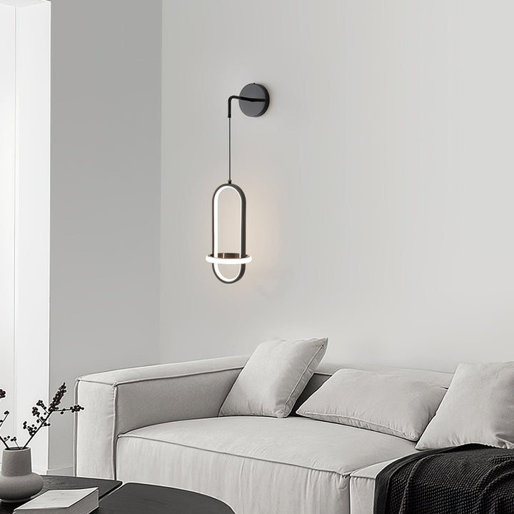 Vivianne Lampe Murale Ovale Moderne Minimaliste - Neutralighting