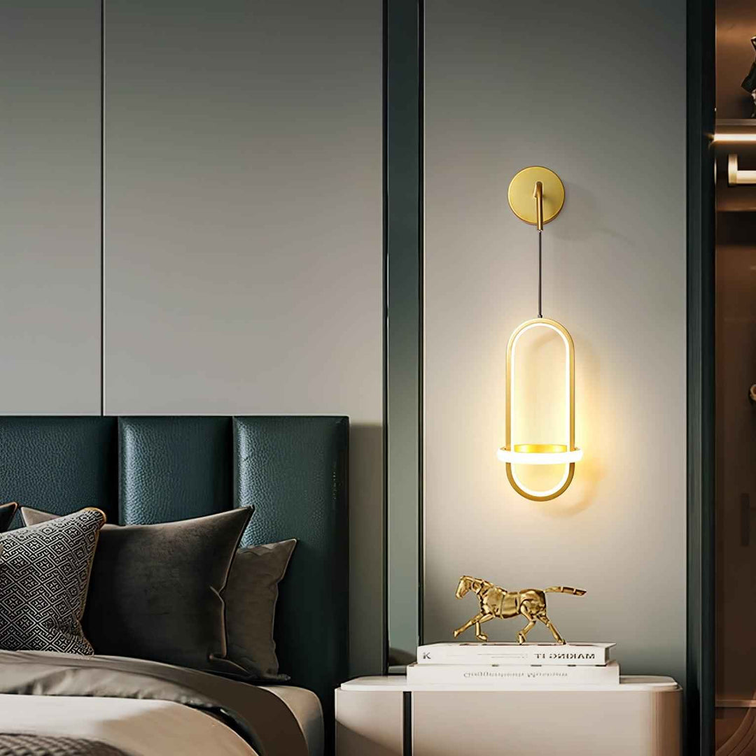 Lampe nne en Laiton – Design Contemporain