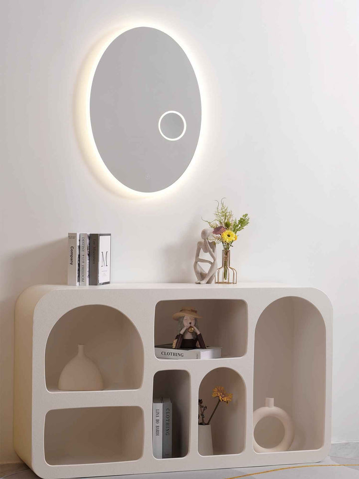 Ovariel Acrylique 55cm Blanc LED 36W