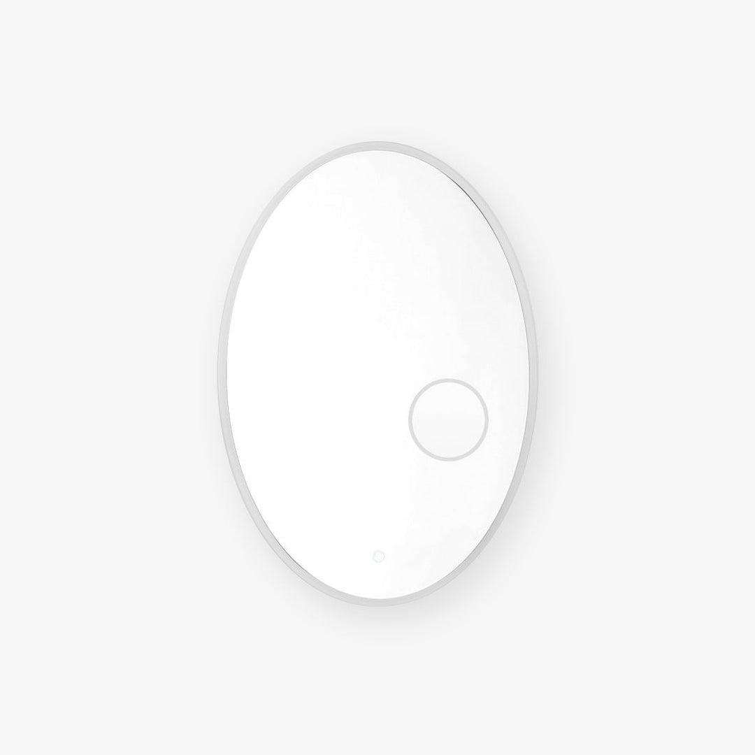 Ovariel Ovale Miroir Plastique Applique Lumière - Neutralighting