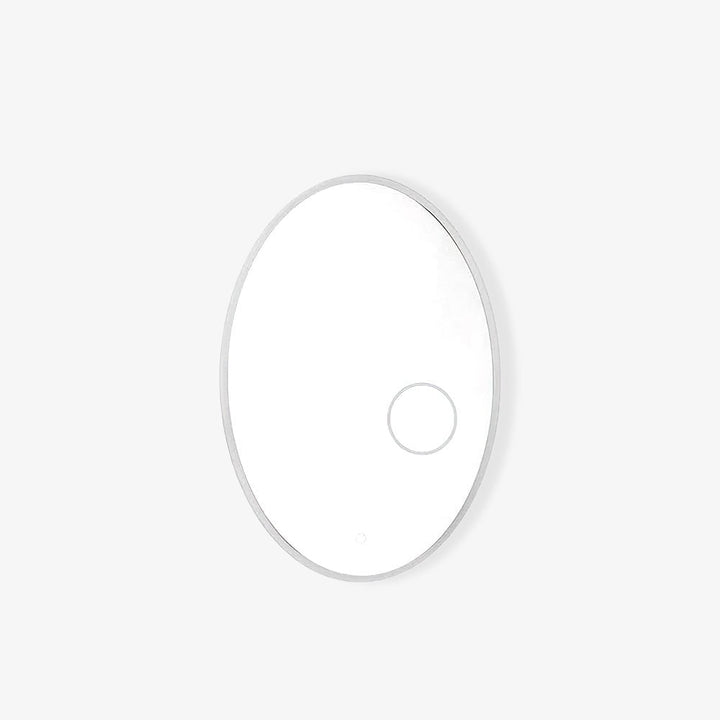 Ovariel Ovale Miroir Plastique Applique Lumière - Neutralighting