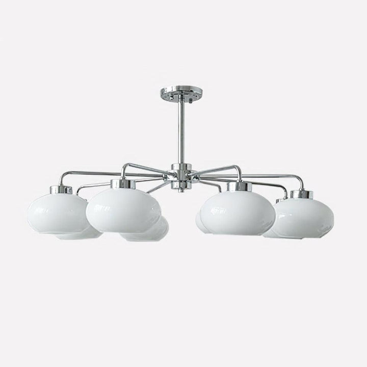 Lustra Chandelier Géométrique en Verre - Neutralighting
