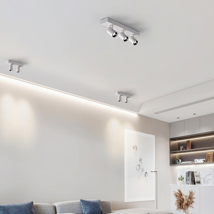 Solara Plafonnier POG Double Spots Linéaires Orientables - Neutralighting
