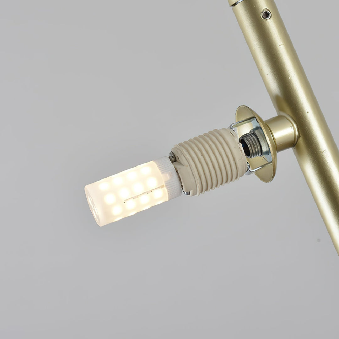 Aurvaryra Lustre Laiton Verre Minimaliste Moderne - Neutralighting