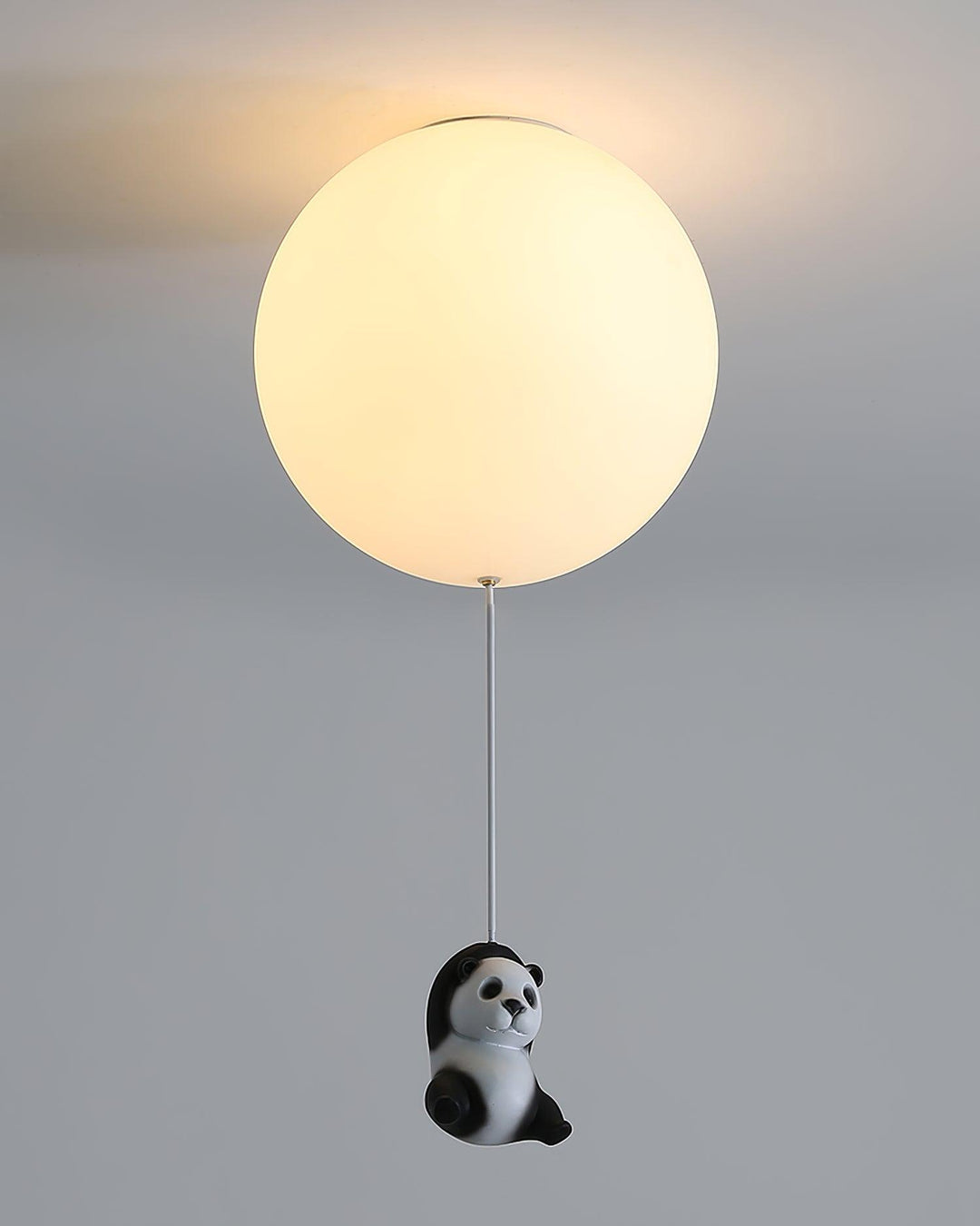 Aursilos Lampe de Plafond en Verre Panda Élégante - Neutralighting