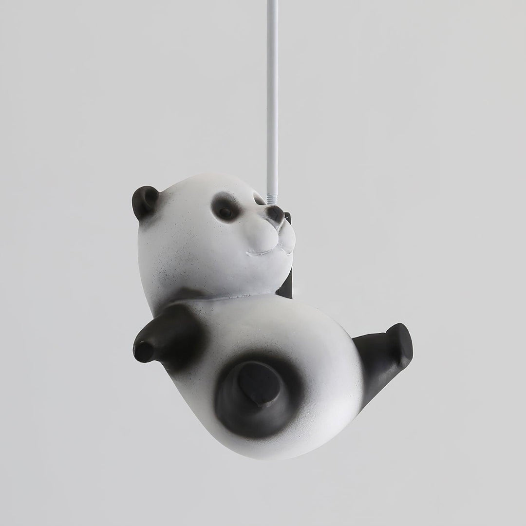 Aursilos Lampe de Plafond en Verre Panda Élégante - Neutralighting