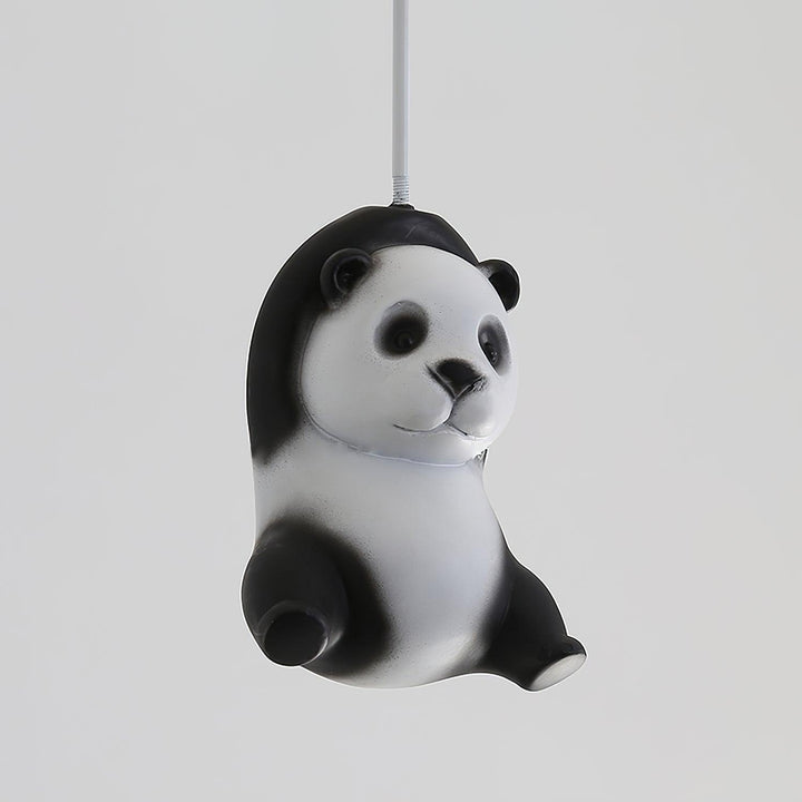 Aursilos Lampe de Plafond en Verre Panda Élégante - Neutralighting