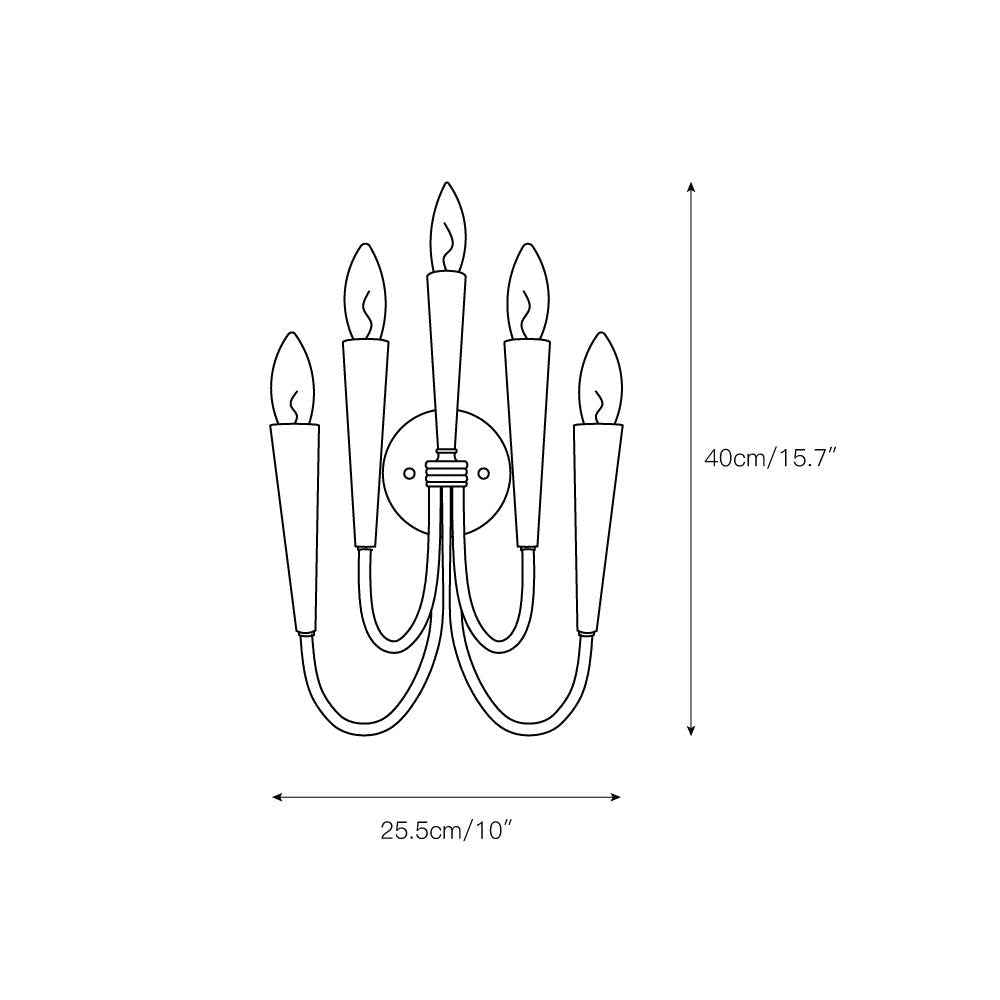 Lampe Elsoreth en Laiton – Design Contemporain