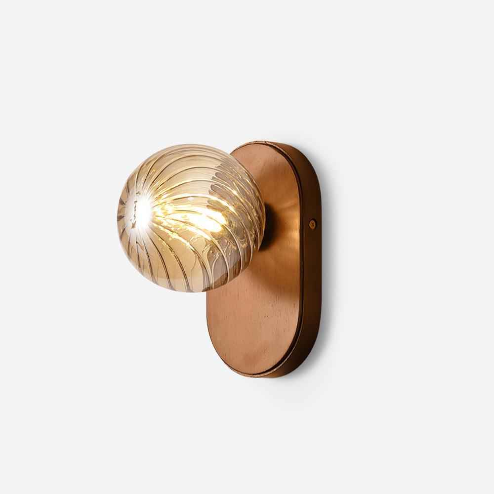 Lampe Bois en Noyer – Élégance Moderne