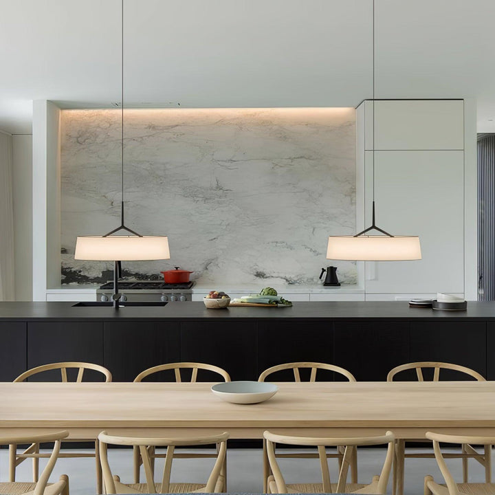 Ovynira Cylindrique Tissu Suspension Lumière - Neutralighting