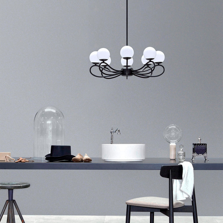 Aurlaeir Lustre Laiton Verre Papillon Vintage Élégant - Neutralighting