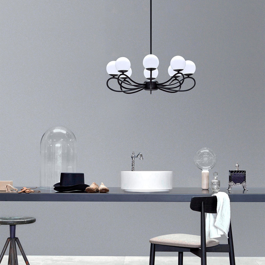 Aurlaeir Lustre Laiton Verre Papillon Vintage Élégant - Neutralighting