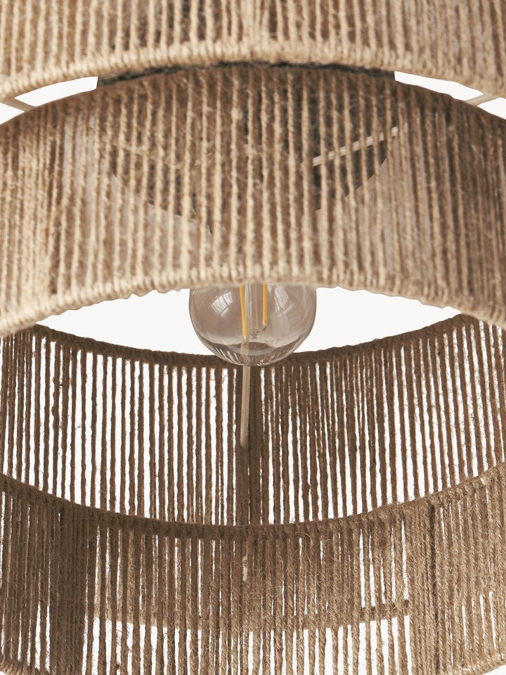 Casora Lampe de Plafond Classique Art en Corde Naturelle - Neutralighting