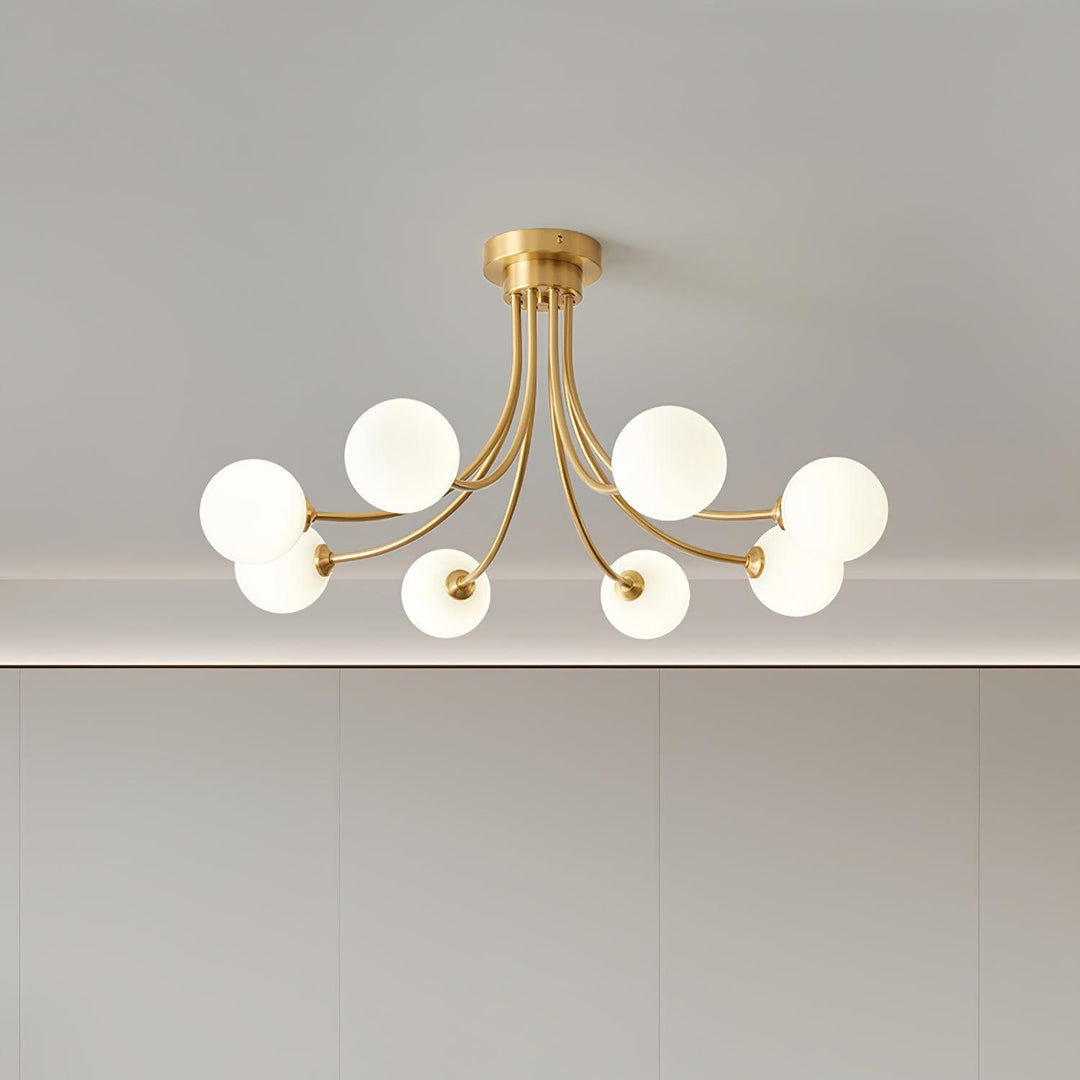 Arvo Plafonnier Moderne Élégant en Laiton - Neutralighting