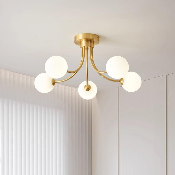 Arvo Plafonnier Moderne Élégant en Laiton - Neutralighting