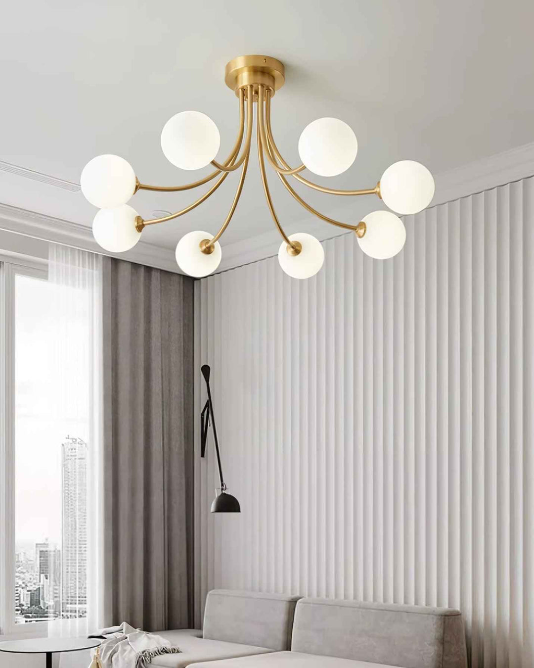 Lampe Arvo en Laiton – Design Contemporain