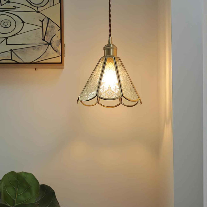 Lampe Elarace en Verre – Design Contemporain